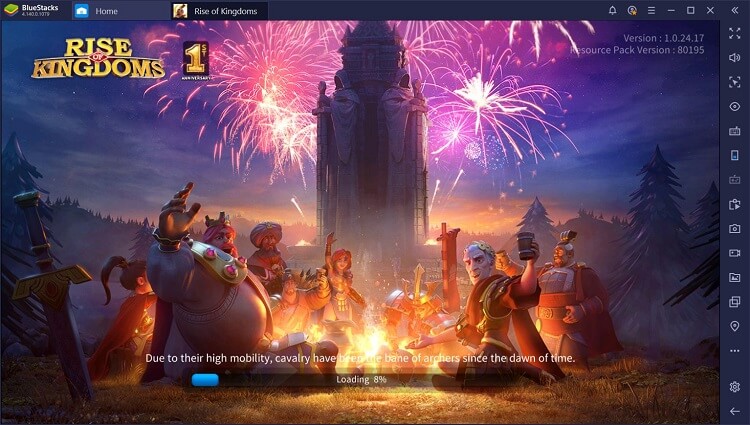 Rise of Kingdoms on PC with BlueStacks Macros