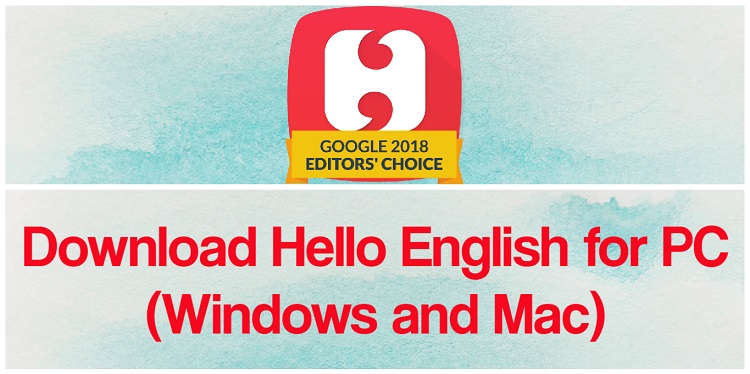 Download Hello English App for PC (Windows and Mac)